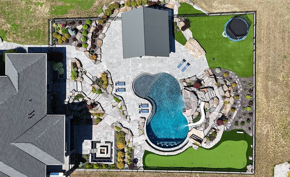 Pool and spa