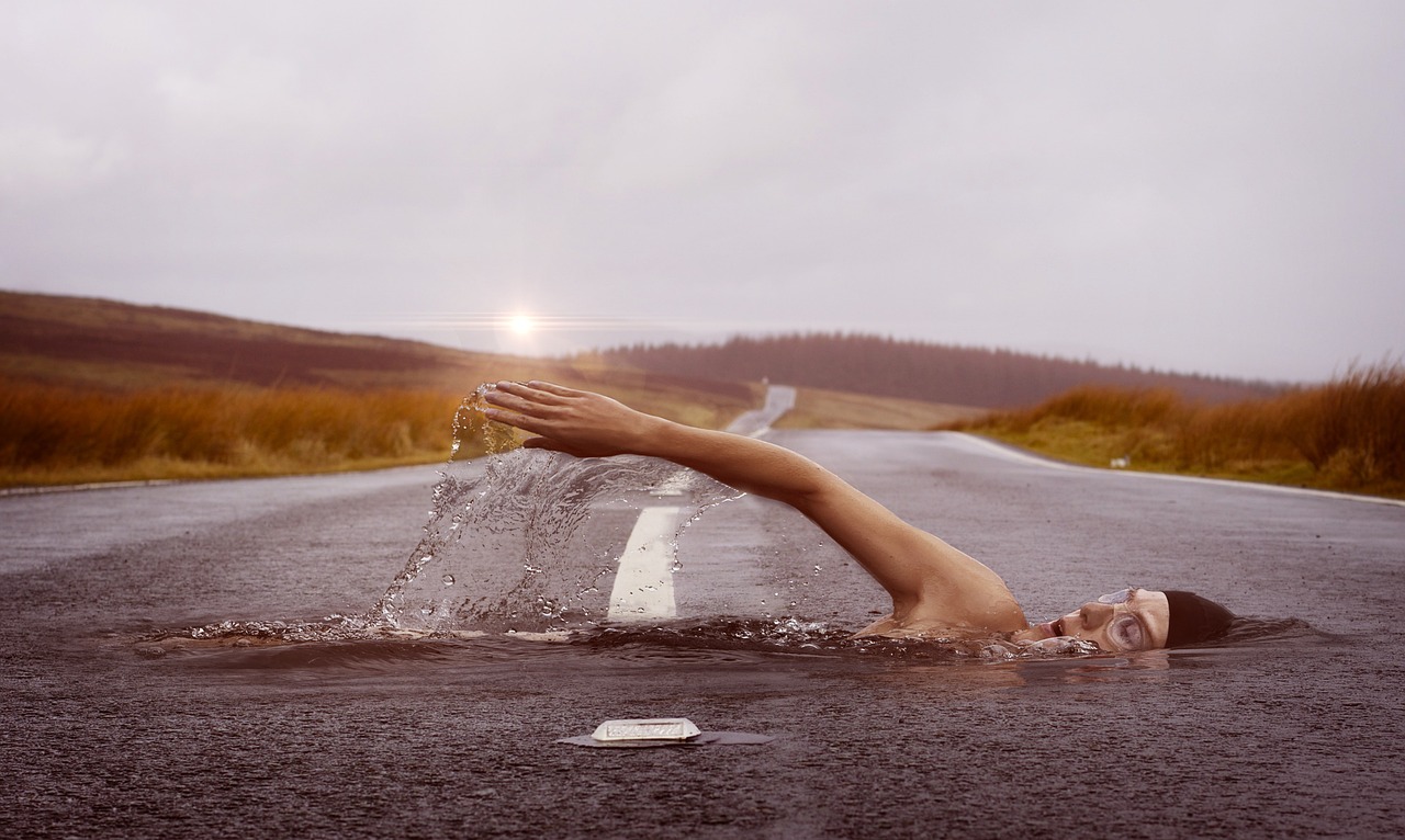 Which is better for getting in shape, swimming or running?